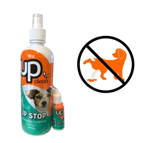 Up Clean Educador Sanitário Não Pode 500ml + Pode 20ml Cães